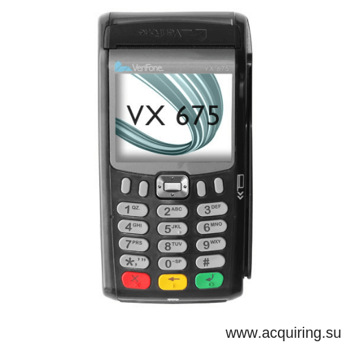 POS-терминал Verifone VX675 (Wi-Fi, Bluetooth), комплект Прими Карту в Набережных Челнах