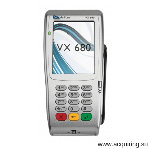 POS-терминал Verifone VX680 (Wi-Fi, Bluetooth), комплект Прими Карту в Набережных Челнах